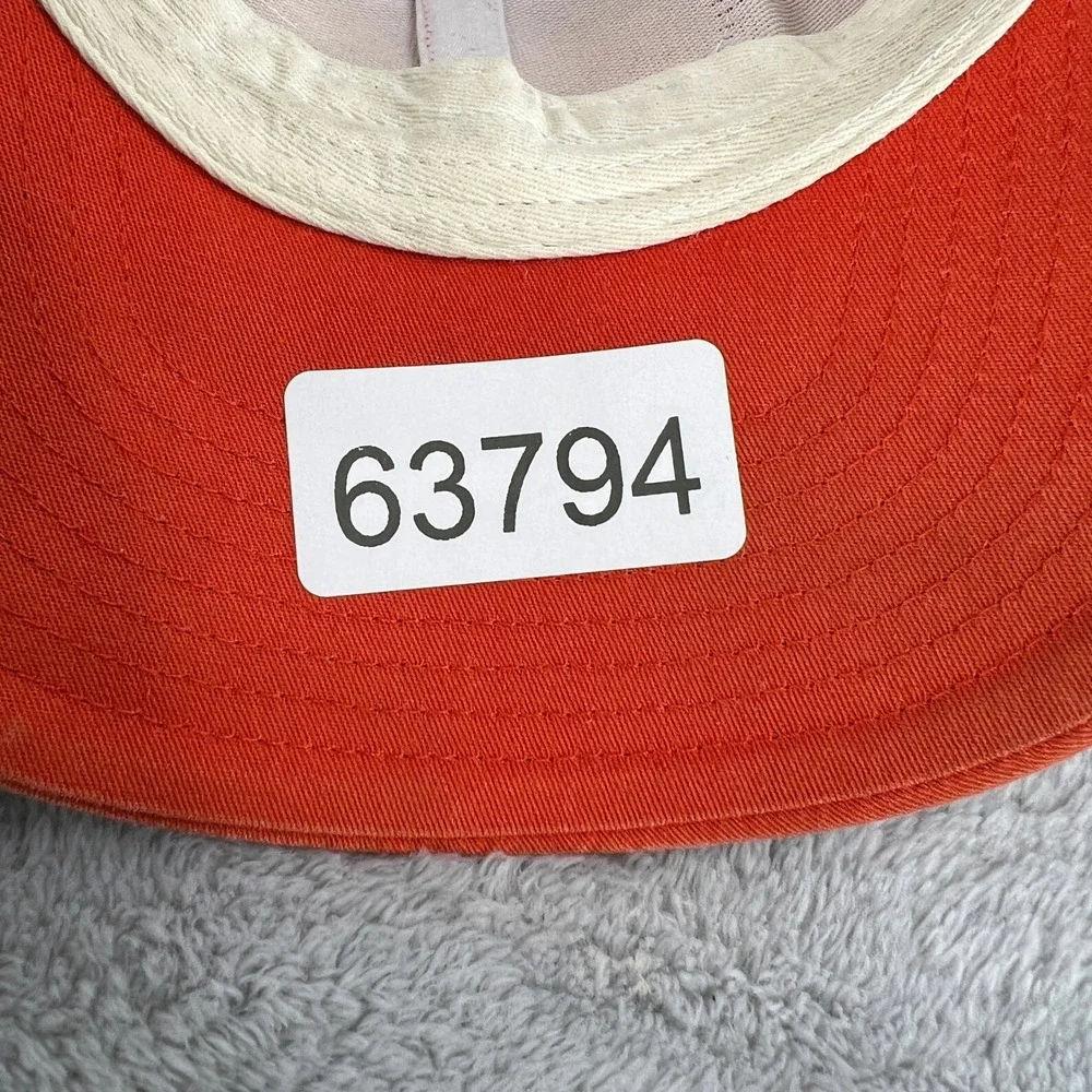 Richardson King-O-Meat Trucker Hat Orange Mesh Snapback Farm Cap Joke Funny